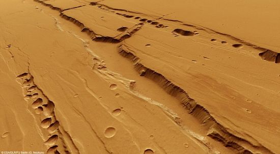 火星发现地下火山隧道