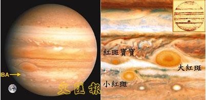木星大红斑(桔红斑)形成