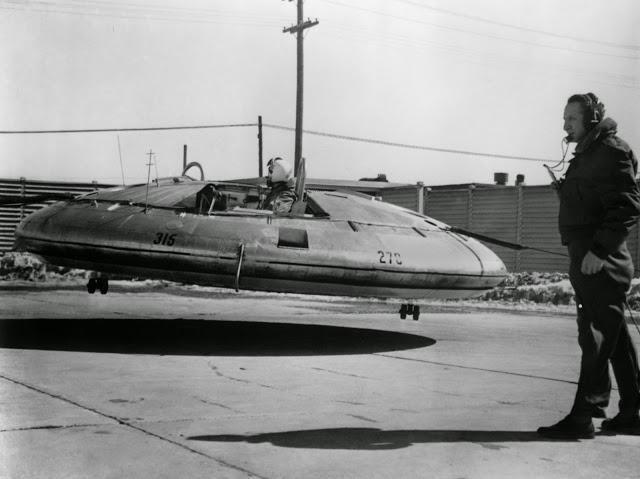 战后美军研制的圆盘形飞行器